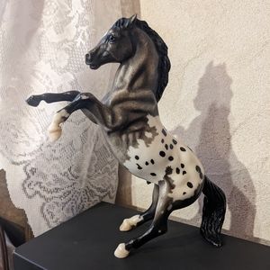 Breyer Horse 681 Rearing Appaloosa Stallion Blue Roan Blanket
